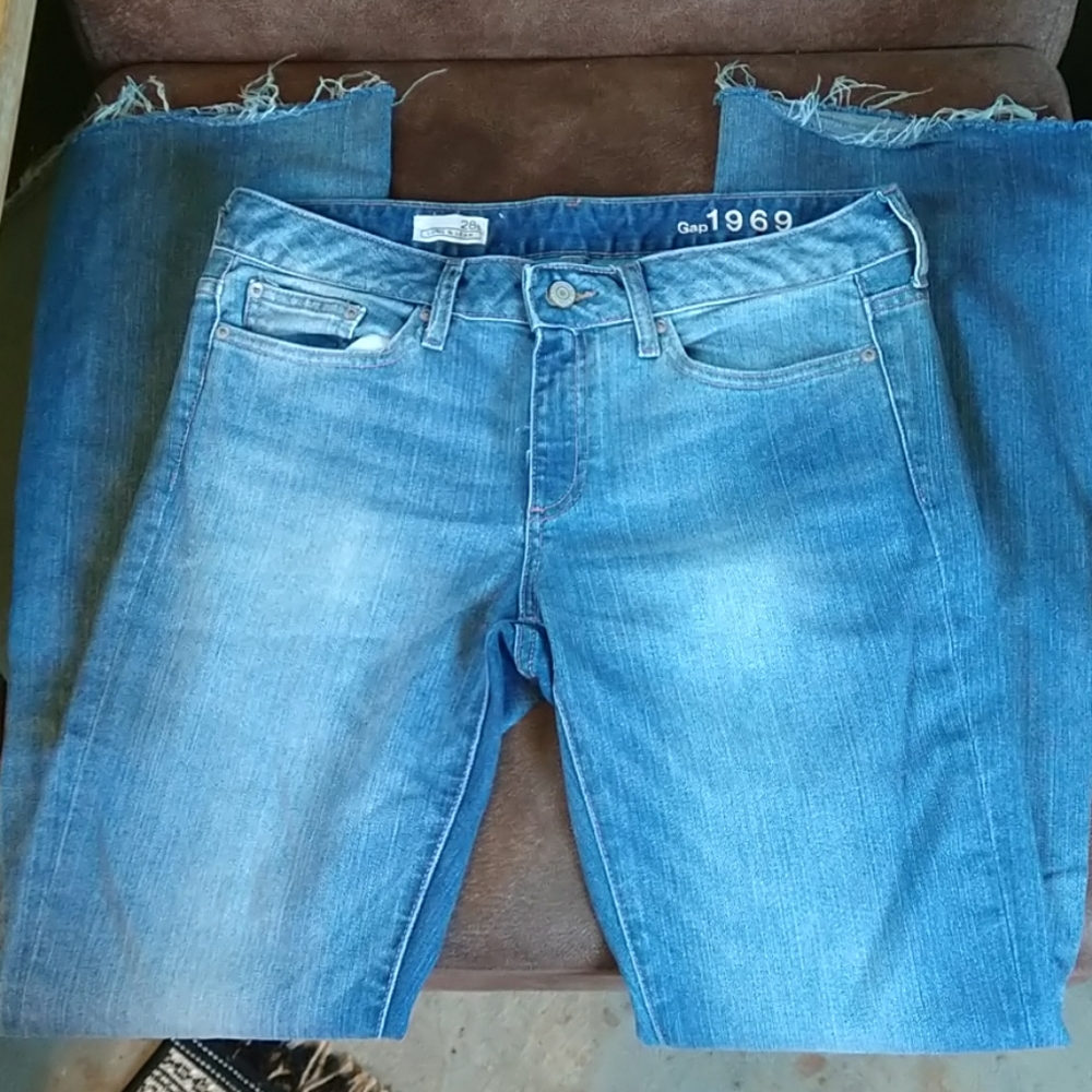 Gap long and lean bootcut jeans
